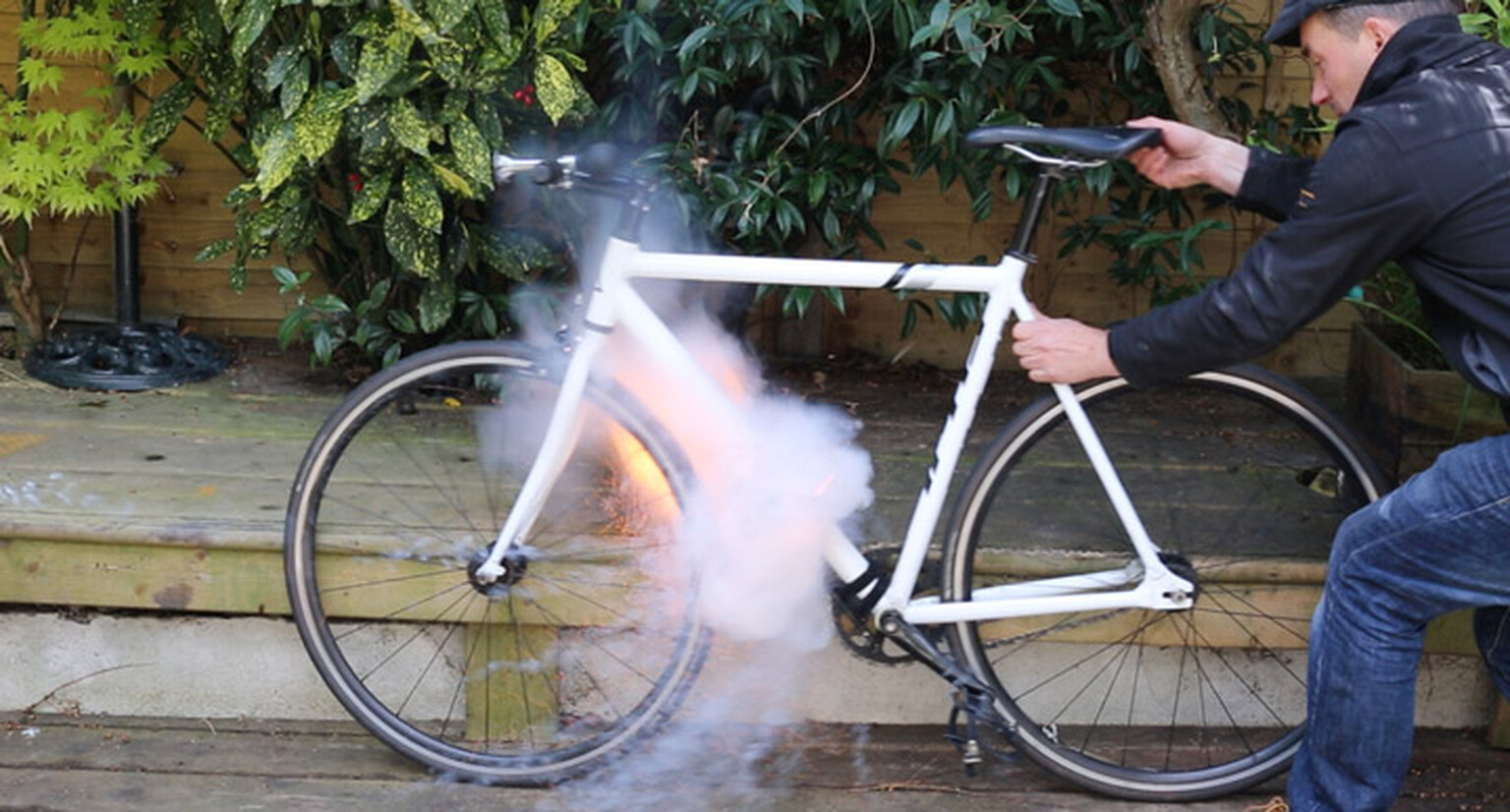 Bike Mine wants to give thieves a very loud surprise