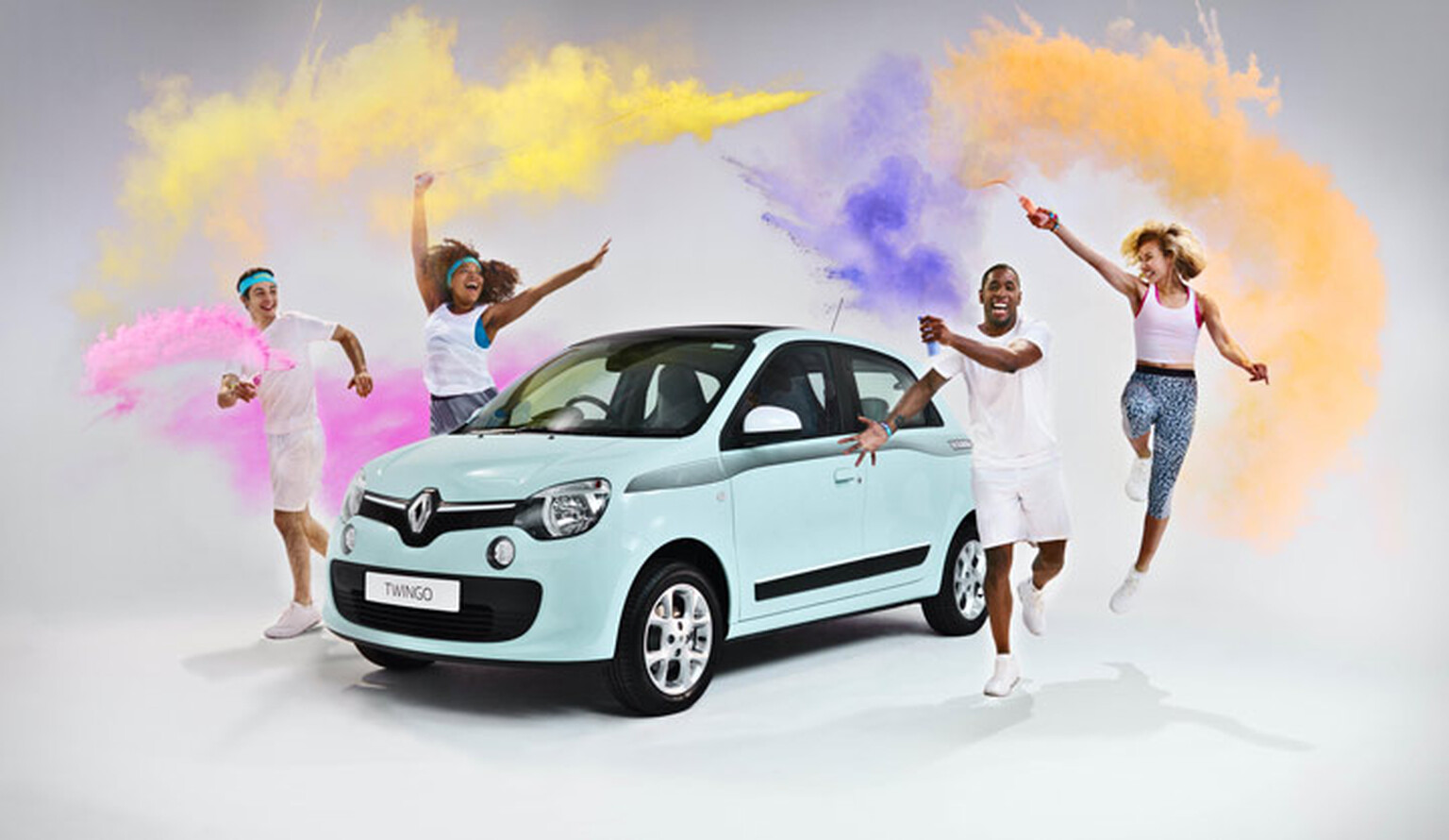 Renault Twingo 'The Colour Run' celebrates colourful charity run
