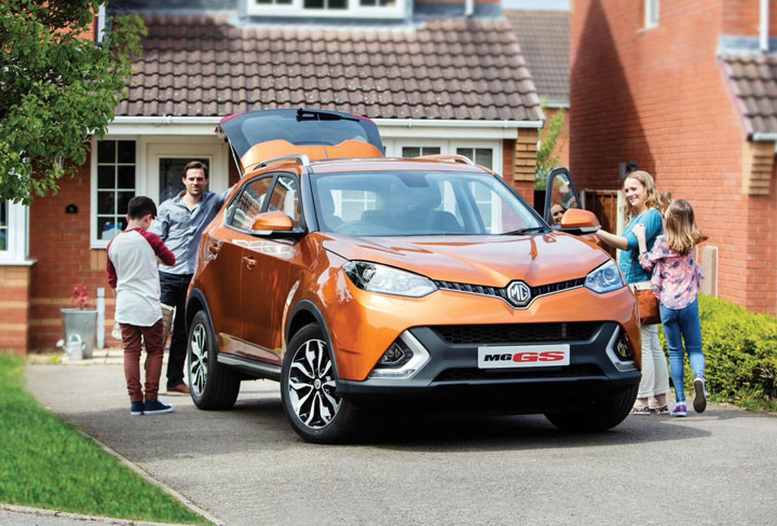 MG GS SUV to take on the Nissan Qashqai