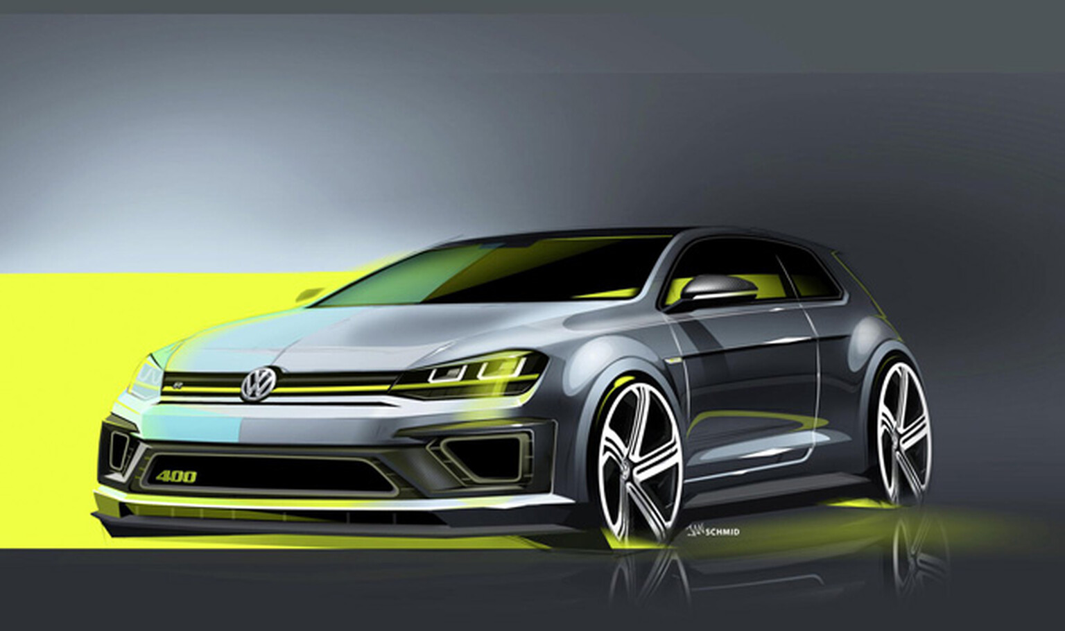 VW Golf R 400 concept is a sportscar killer