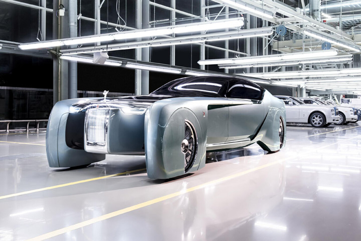 Rolls-Royce Vision Next 100: Take a look at the future of luxury motoring