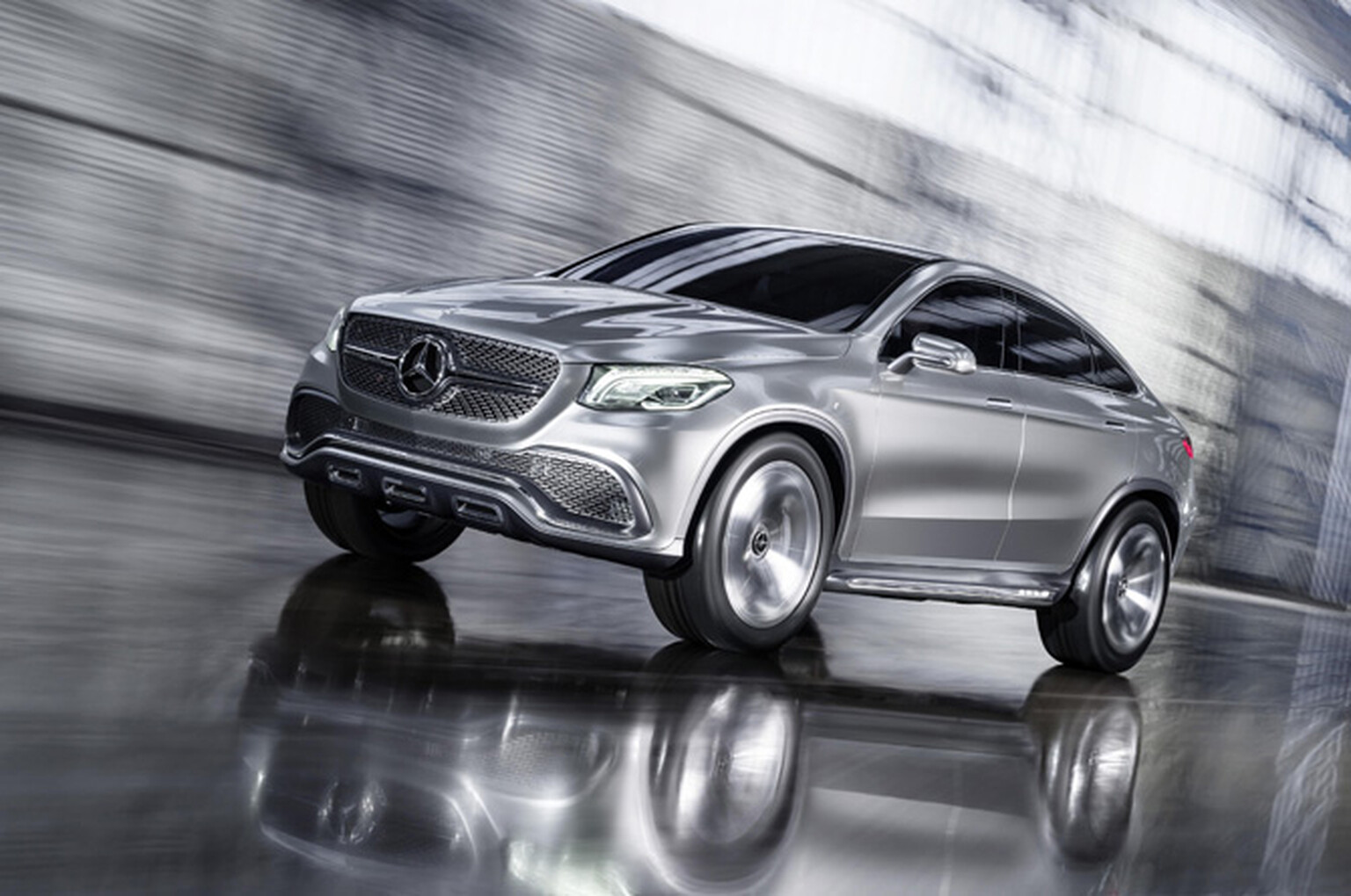 Mercedes-Benz Concept Coupé SUV details and pictures