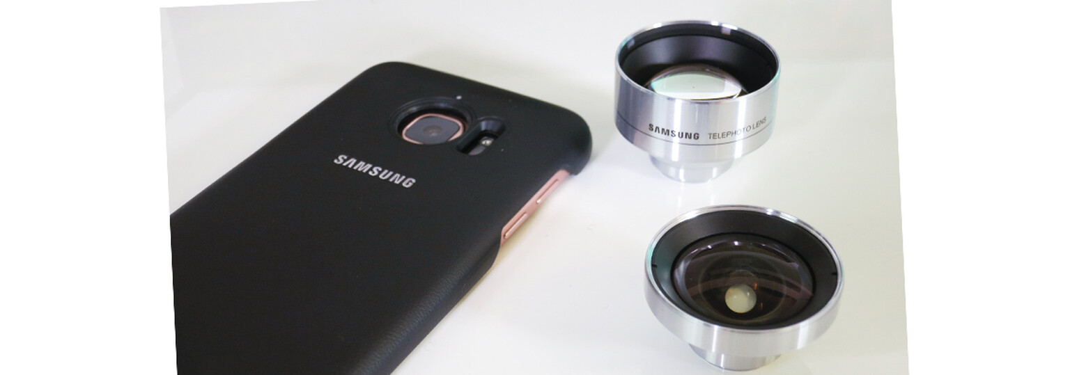 Pink Gold Samsung Galaxy S7 & Lens Cover unboxing and hands-on review