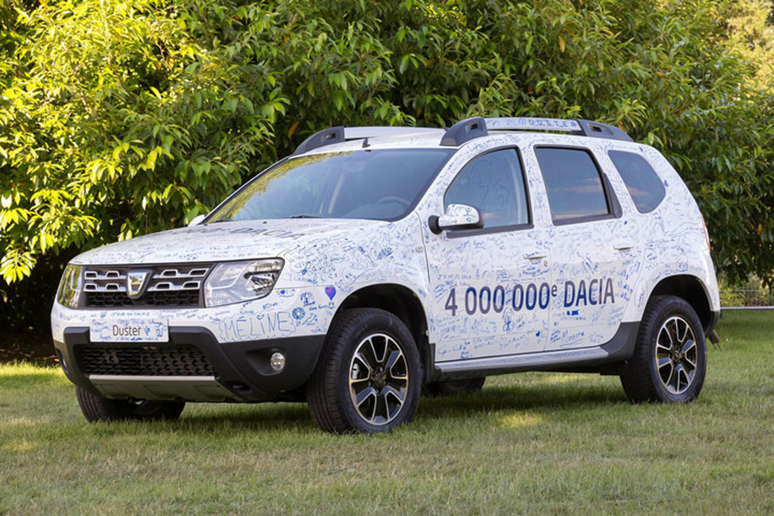 Dacia celebrates four million sales worldwide