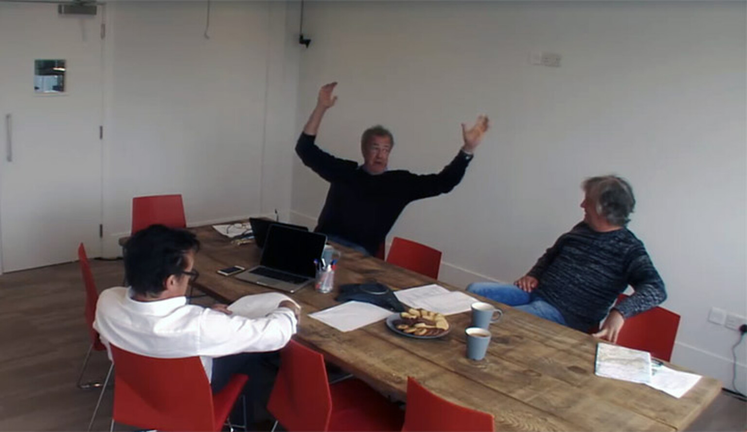 Clarkson and May 'very chuffed' at exit of Chris Evans from Top Gear