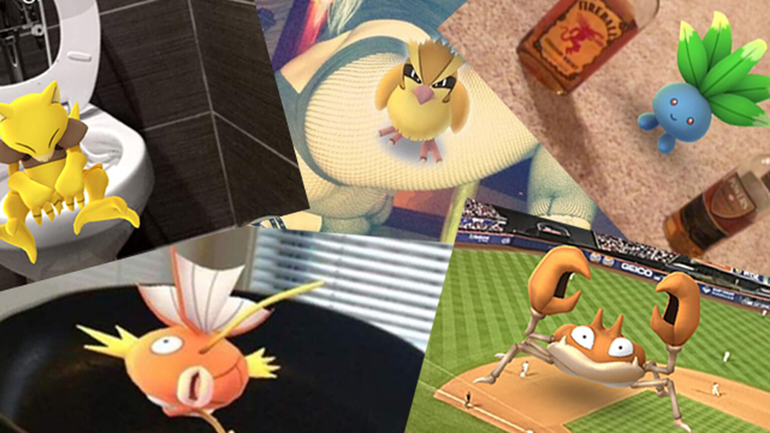Weird places to find Pokémon in Pokémon GO