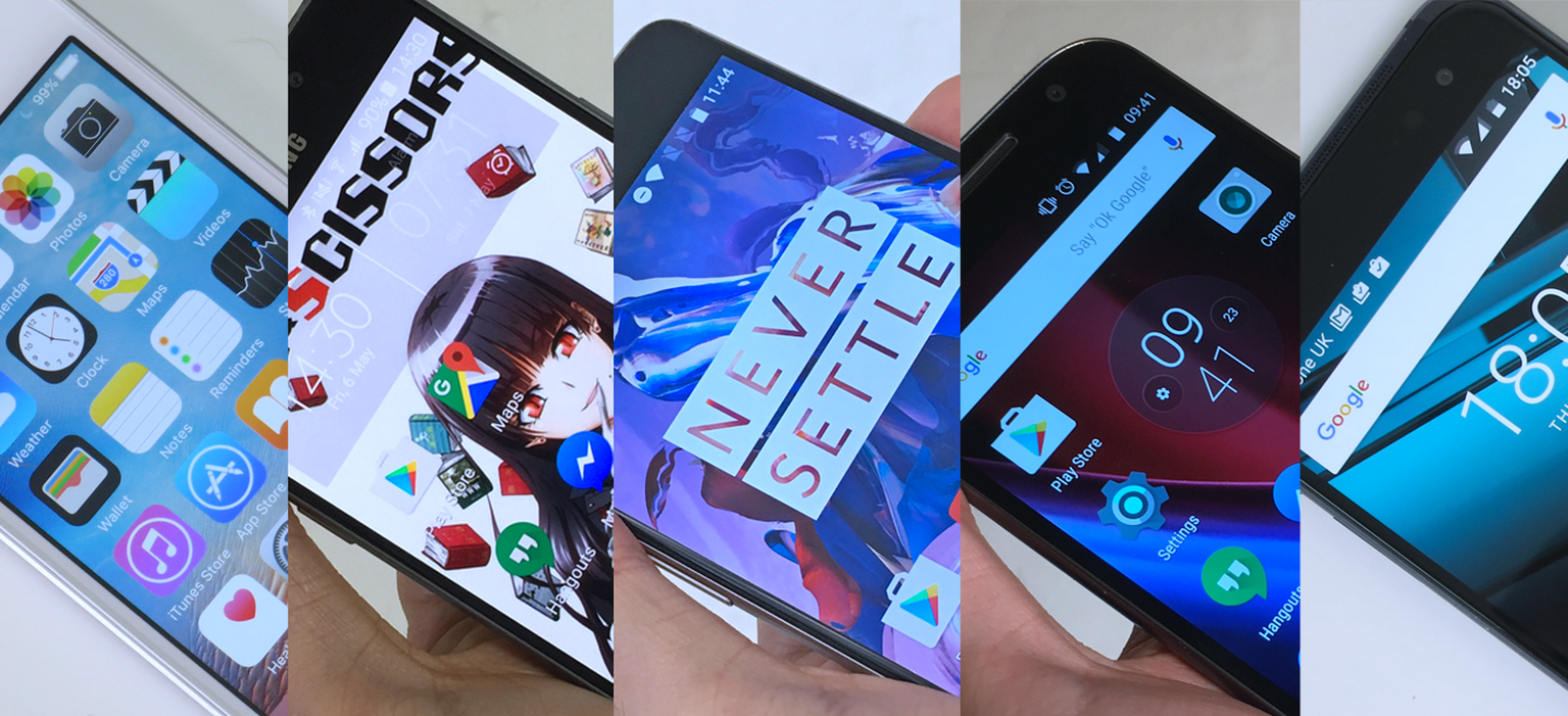 Best £300 phone: OnePlus 3 vs Smart Platinum 7 vs Moto G4 Plus vs Galaxy A5 (2016) vs iPhone SE