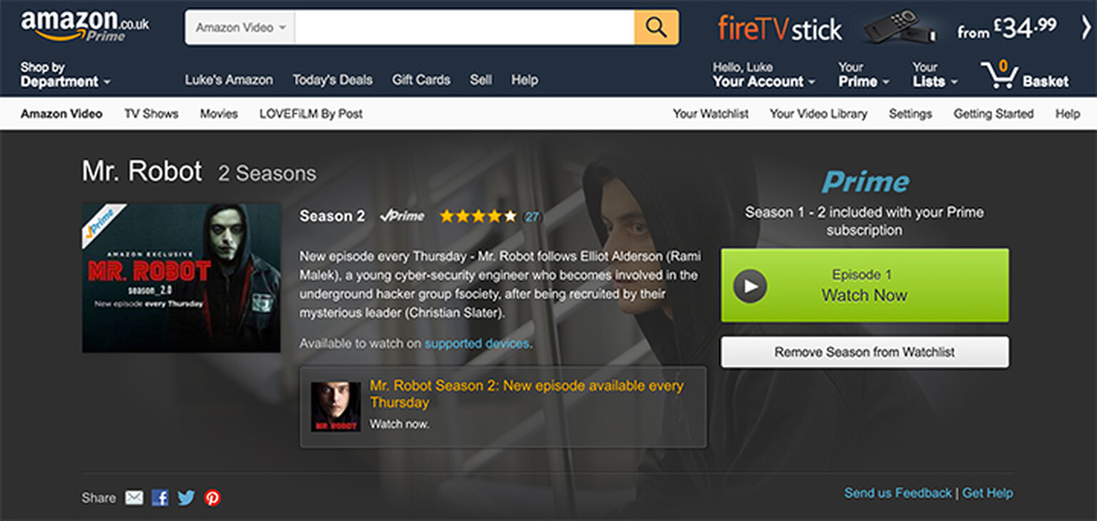 How to download Amazon Prime TV shows and movies to a memory card