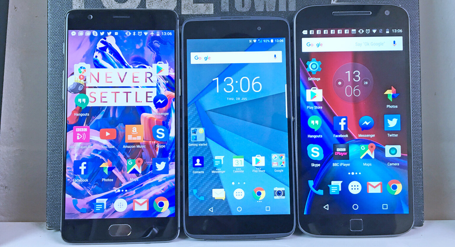 Blackberry DTEK50 vs OnePlus 3 vs Moto G4 Plus: Which is best?