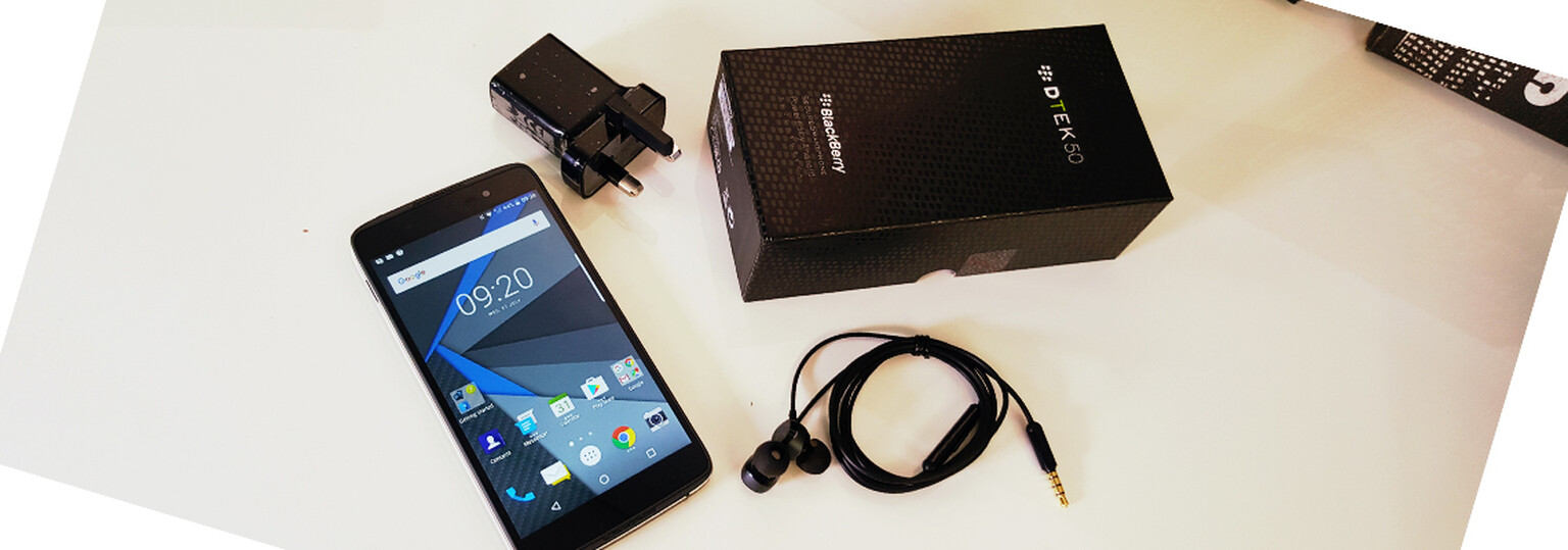 BlackBerry DTEK50 unboxing & hands-on review