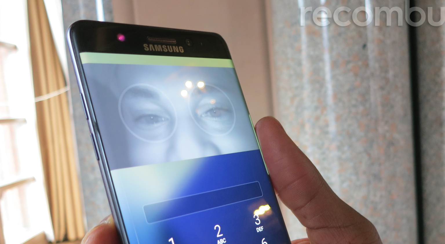 Samsung Galaxy Note 7 Iris Scanner Review