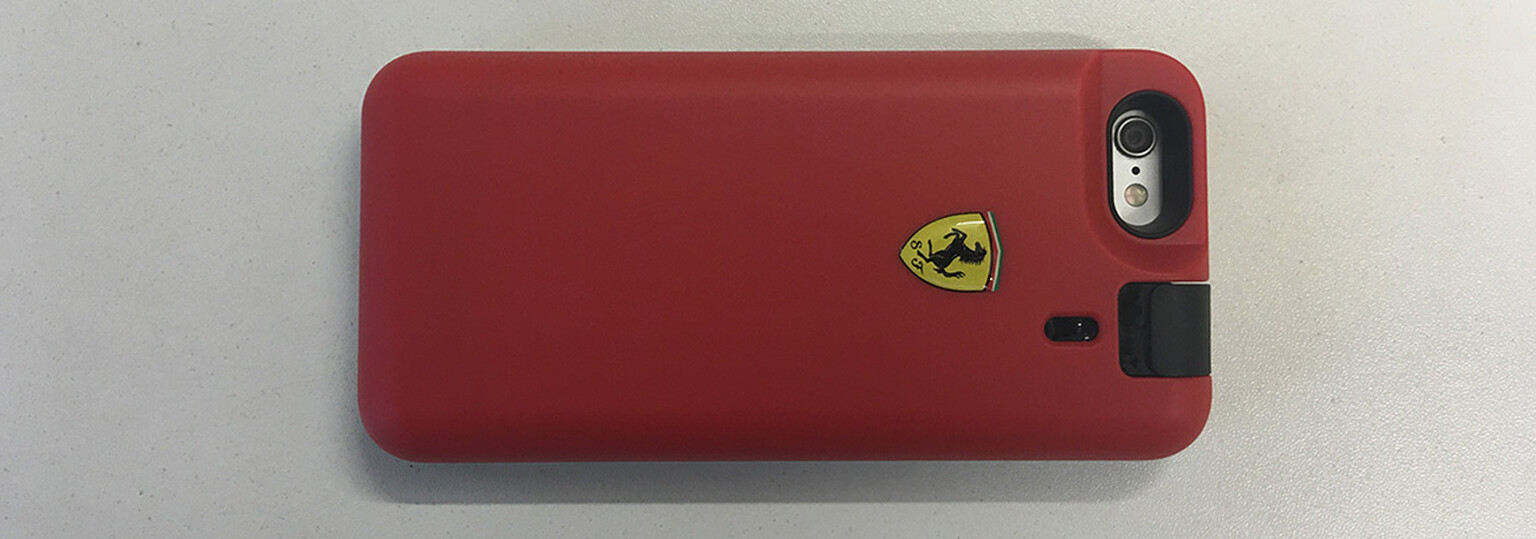 Ferrari aftershave phone case review