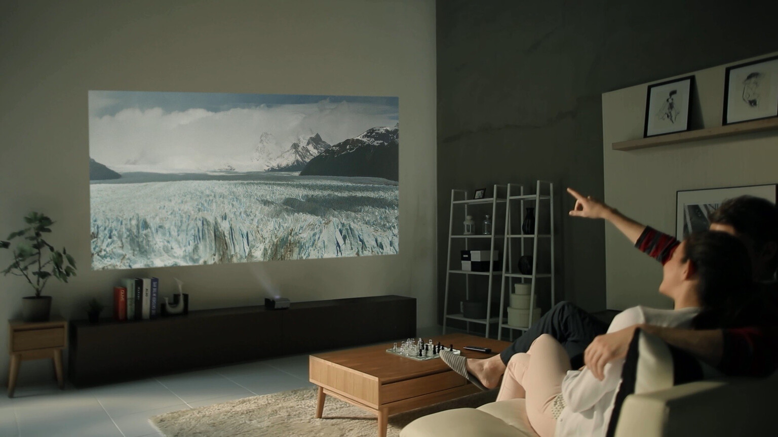 LG battery-powered Minibeam projectors turn any flat surface into an 80-inch screen