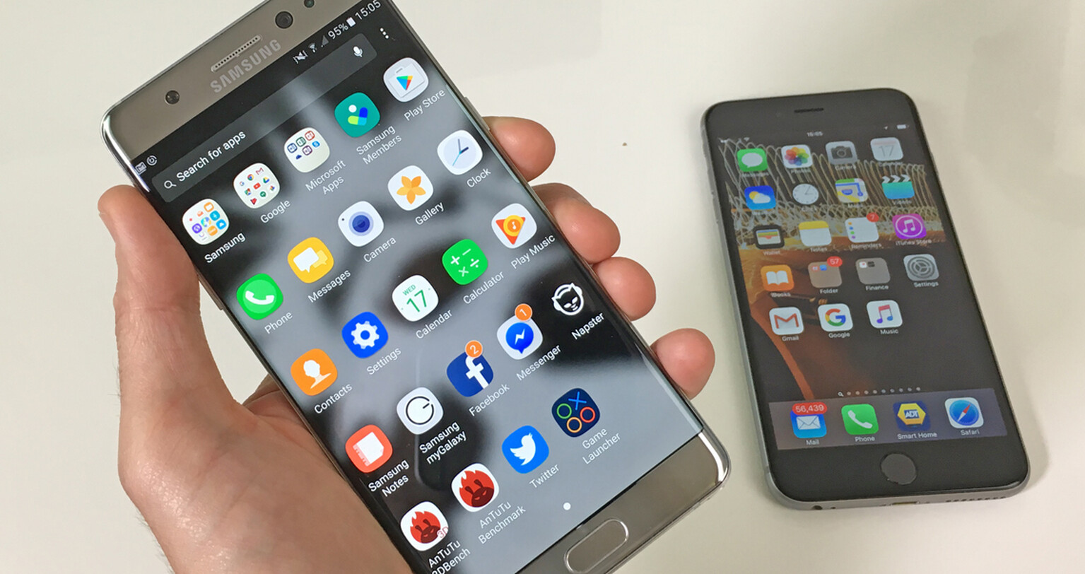 Samsung Galaxy Note 7 vs iPhone 6s Plus: What's the difference?