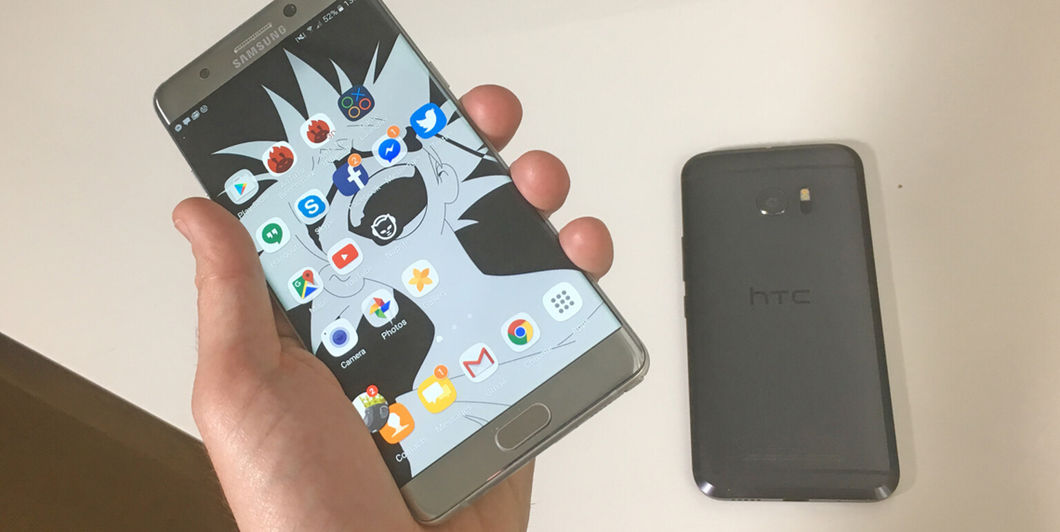 Samsung Galaxy Note 7 vs HTC 10: What's the difference?