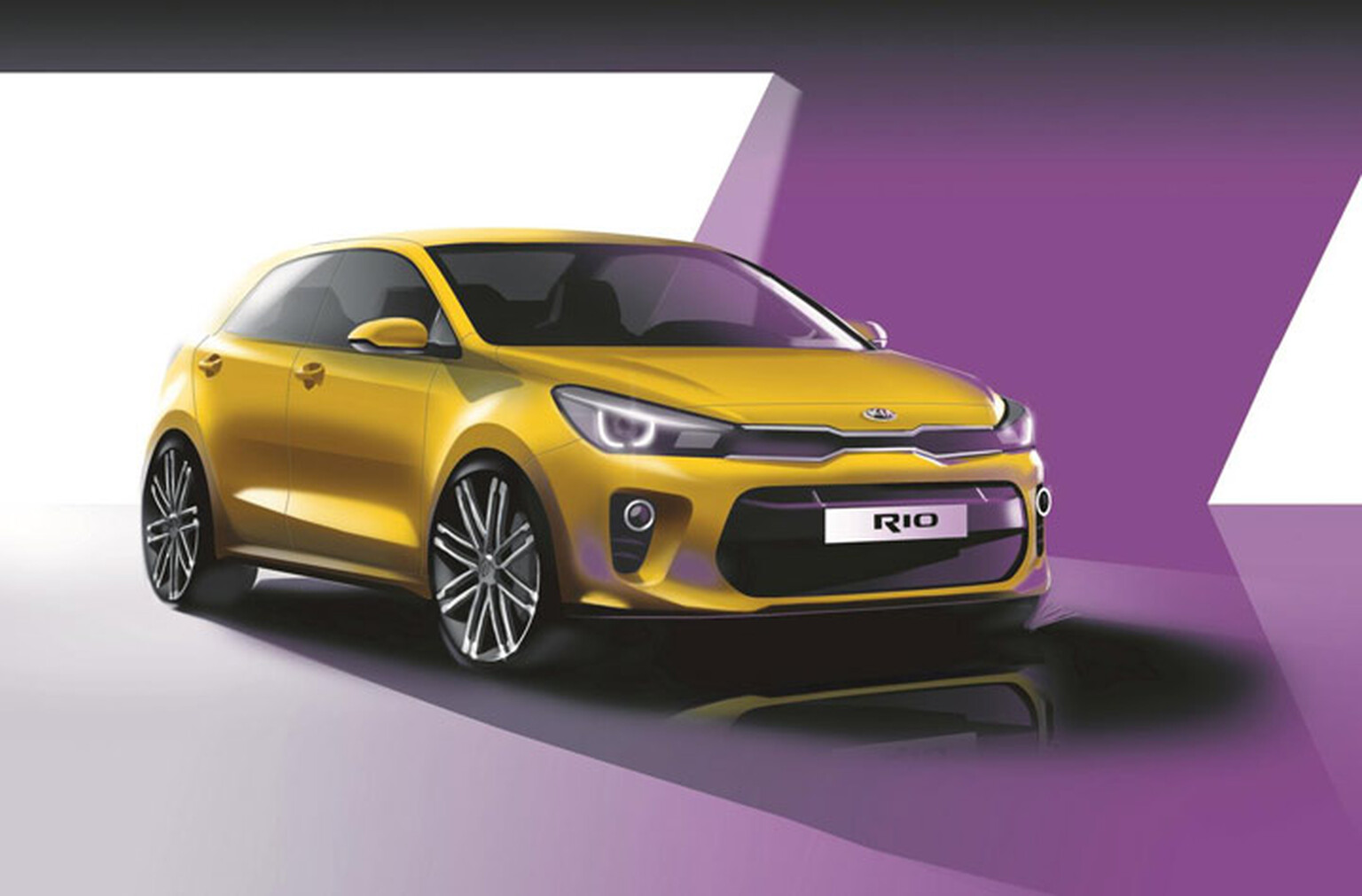 This is what the new Kia Rio could look like