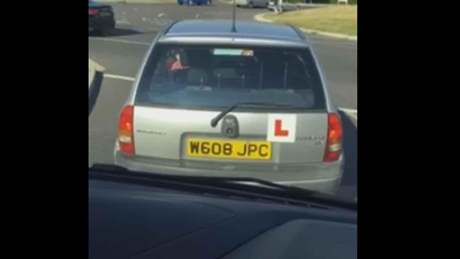 Two men laughing at learner driver goes viral