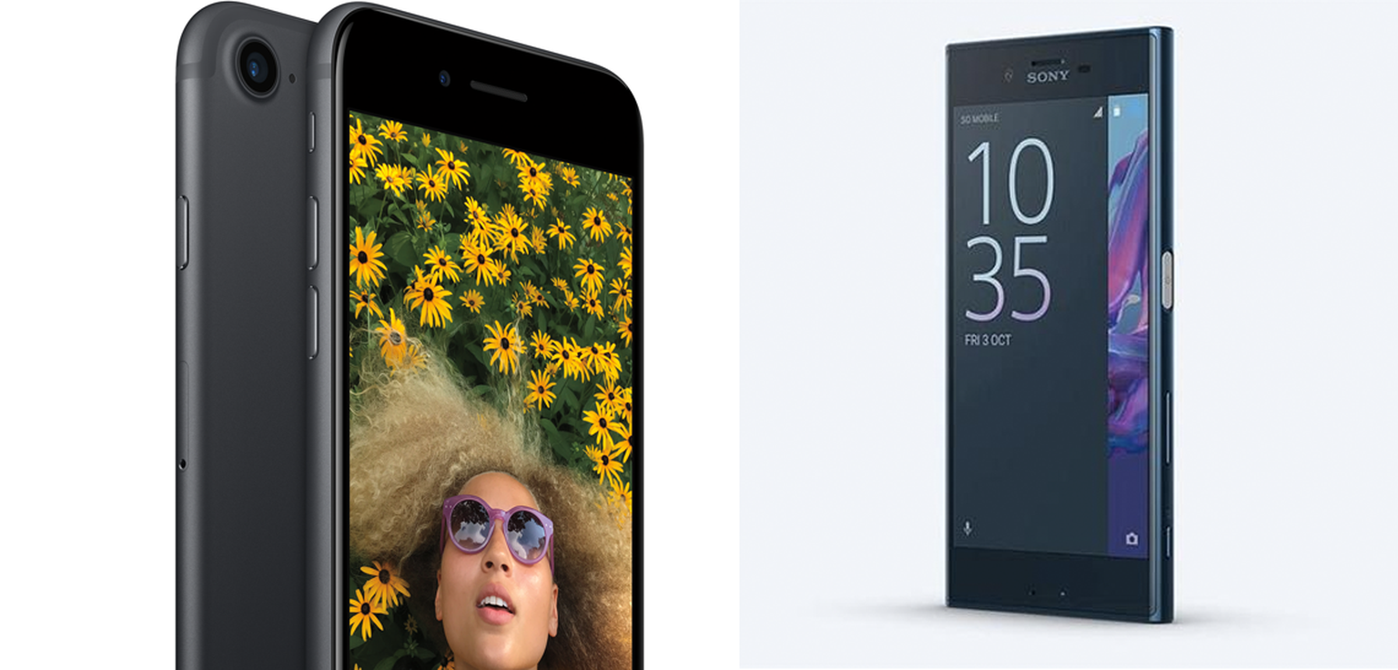 Apple iPhone 7 vs Sony Xperia XZ: Which is best for me?