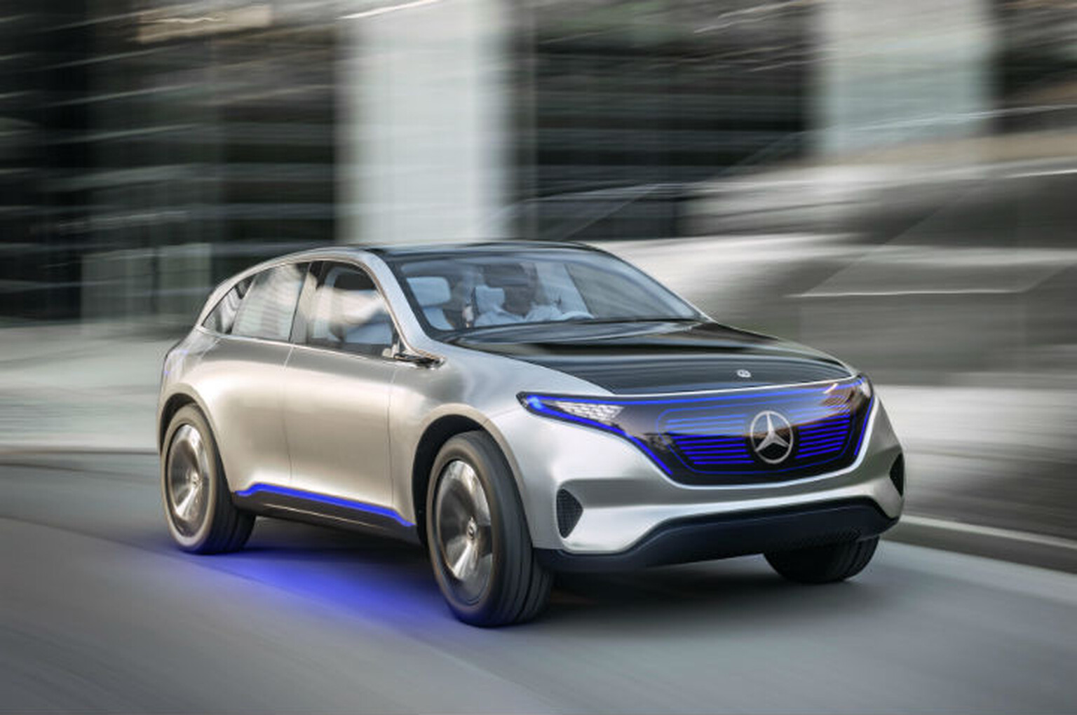 Mercedes-Benz shows off Generation EQ fully-electric SUV
