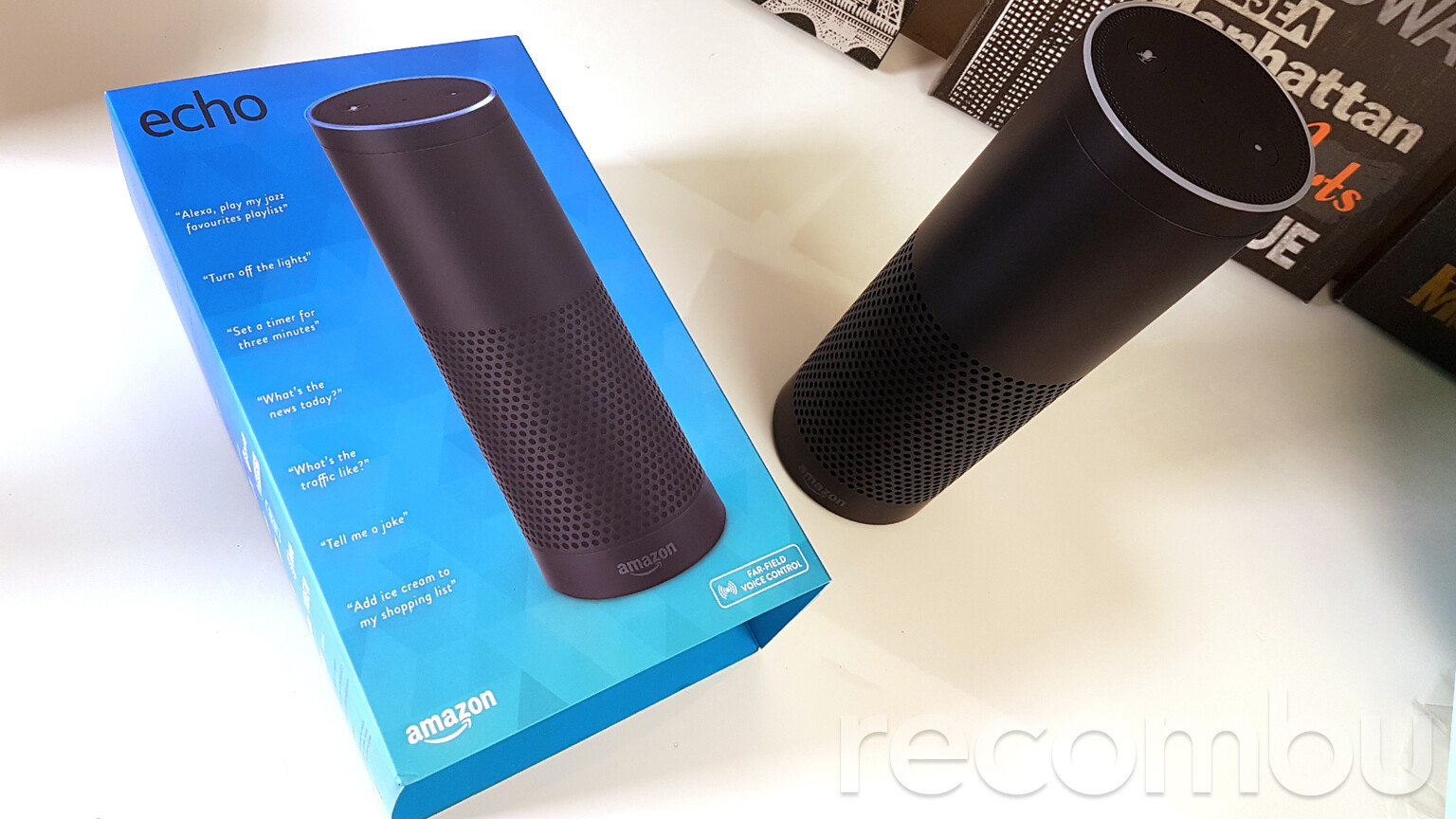 Hands-on first look Amazon Echo UK review and unboxing
