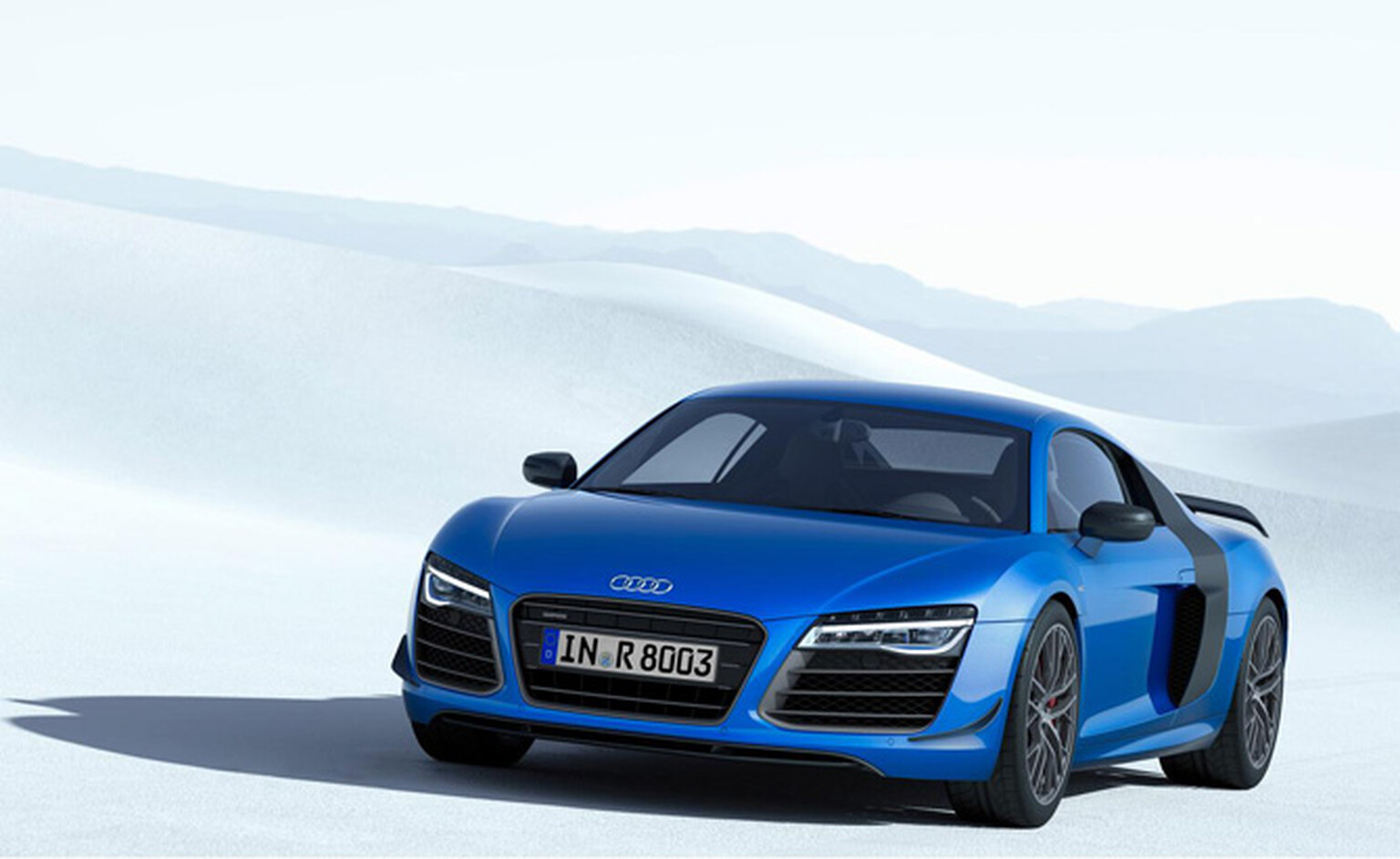 Audi R8 LMX has laser vision
