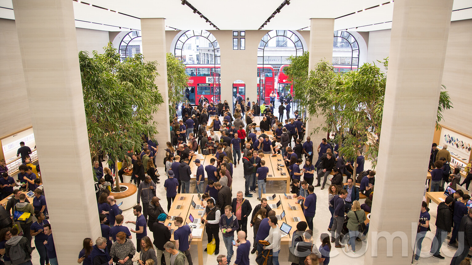 Opening day: Inside Apple’s newly refurbished Regent Street store
