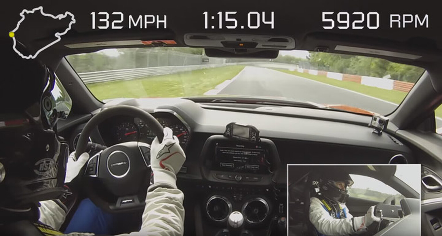 Watch the Chevrolet Camaro ZL1 beat a McLaren 650S around the Nurburgring