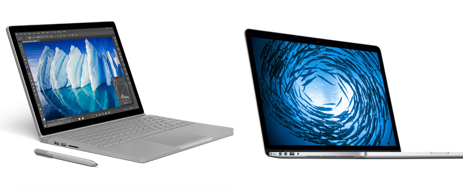 Macbook Pro 2016 vs new Surface Book i7: Which is best for me?