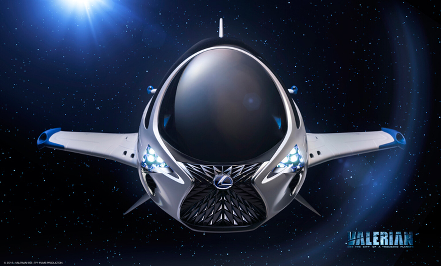 Lexus 'Skyjet' is a 28th century, single-seater spaceship you will never own
