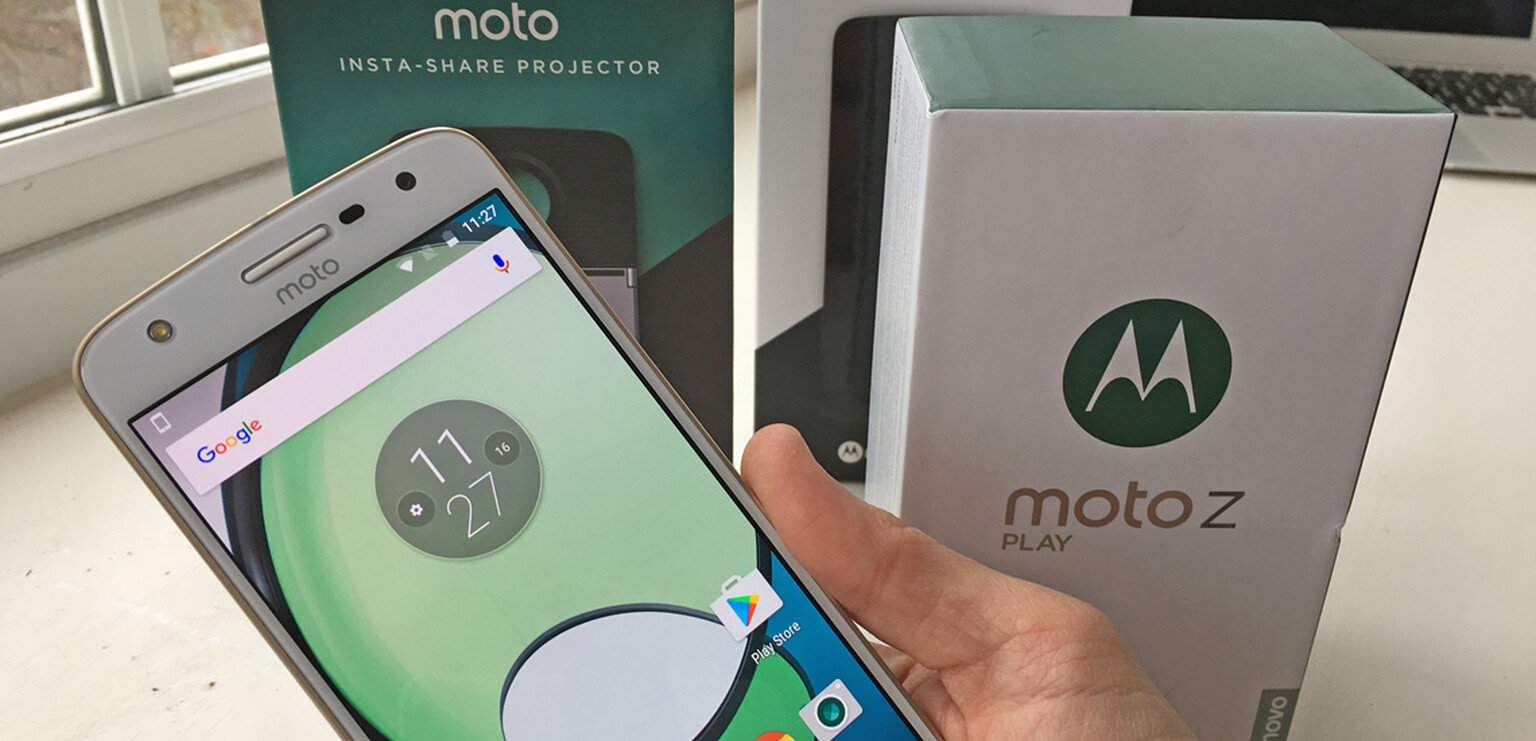 Moto Z Play unboxing, hands-on review and Moto Mods review