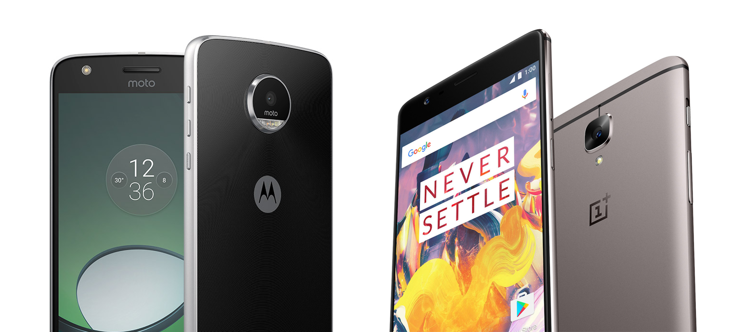 Moto Z Play vs OnePlus 3 vs OnePlus 3T: Which is best for me?