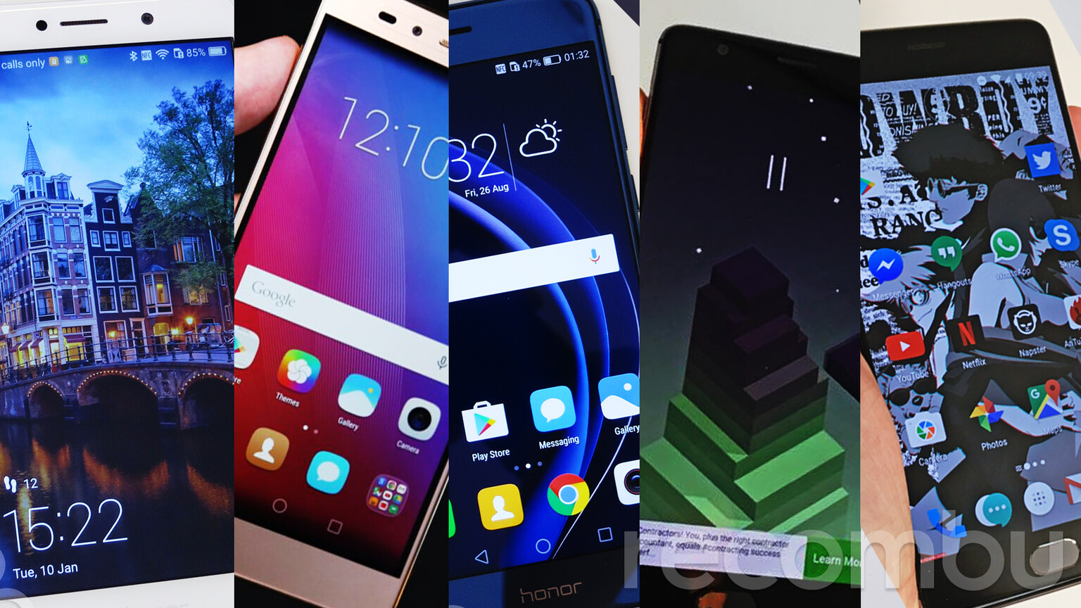 Honor 6X vs Honor 5X vs Honor 8 vs OnePlus 3 vs OnePlus 3T: Which is best for me?