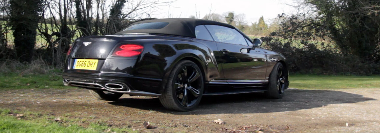 Bentley Continental GT Speed Black Edition review: £225,000 of W12 convertible
