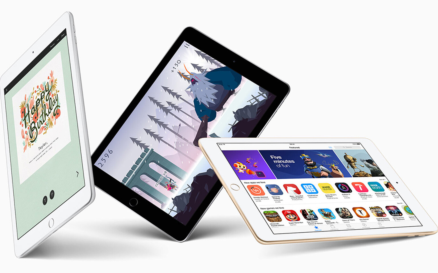 New 9.7-inch Apple iPad, red iPhone 7, Watch bands plus SE and Mini 4 storage doubled