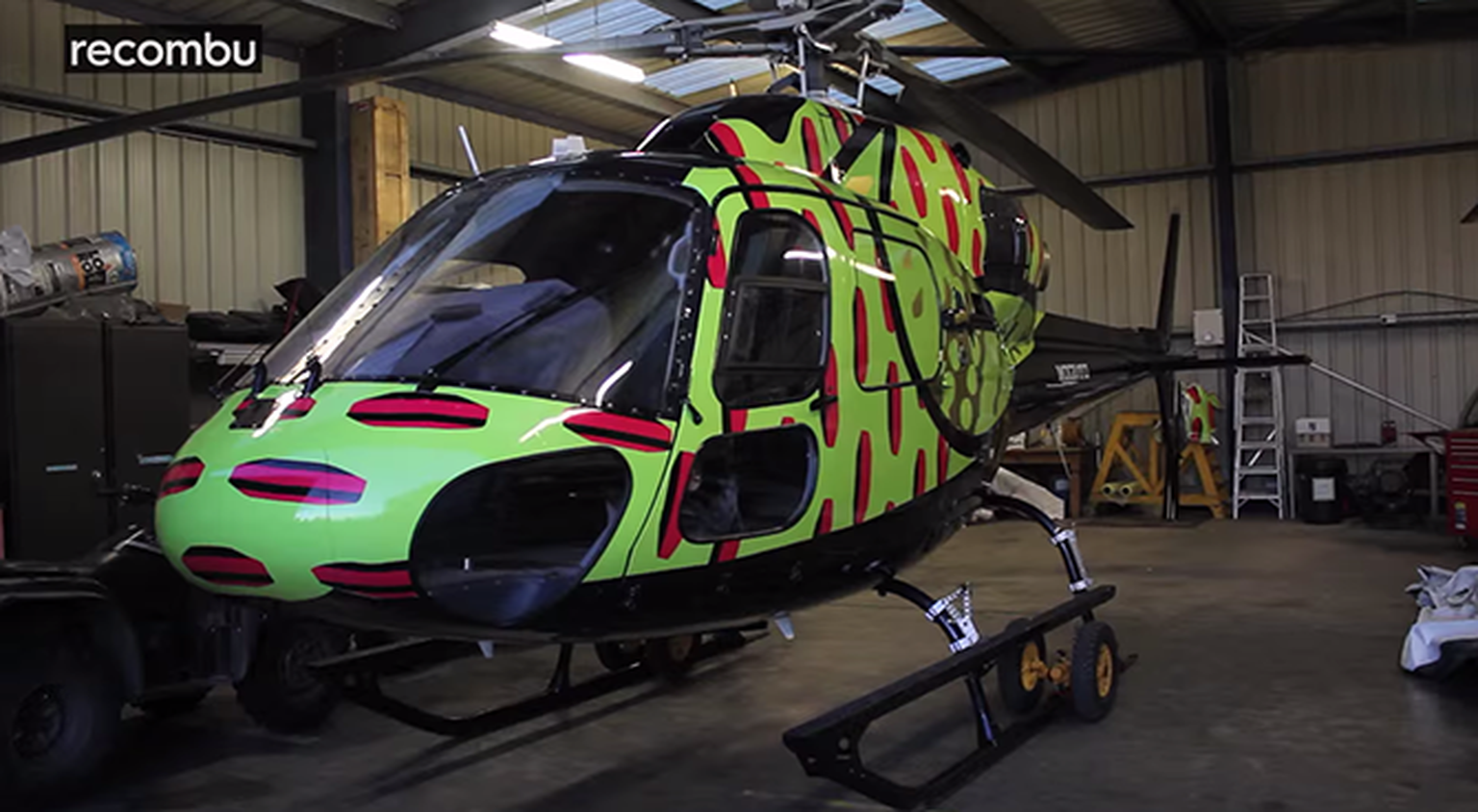 Watch us turn this helicopter into a Nike Magista world cup football boot