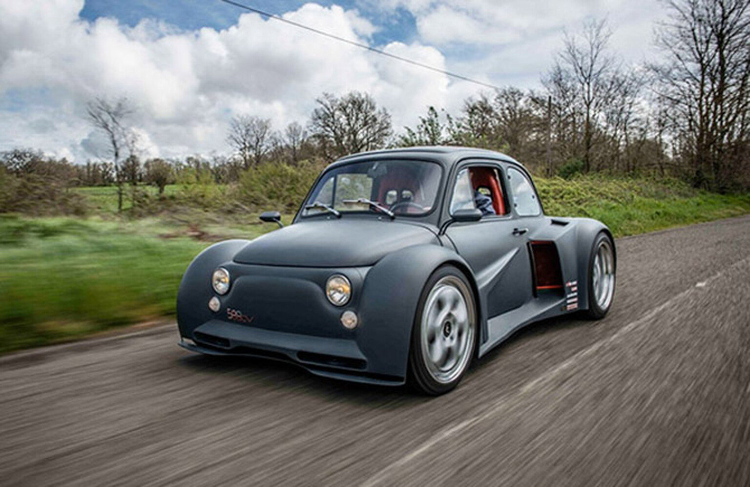 The Fiat 500 with the heart of a Lamborghini