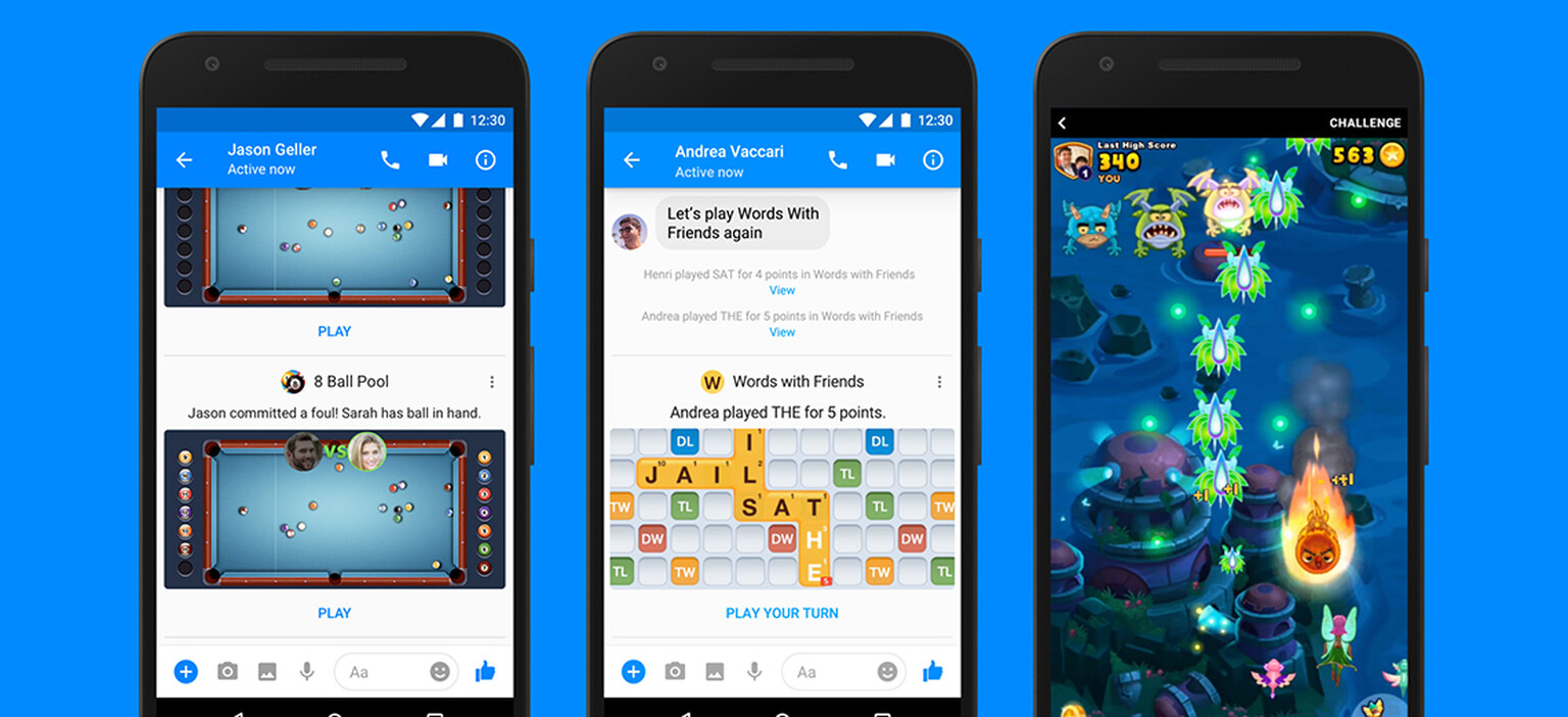 How to play games in Facebook Messenger: New games added for 2017!