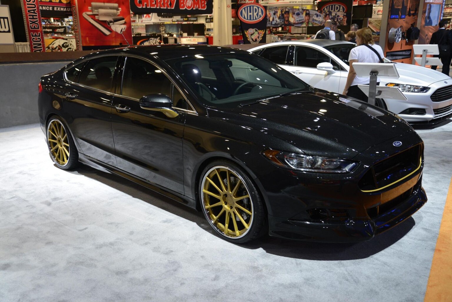 Ford’s lightweight Mondeo concept car weighs less than a Fiesta