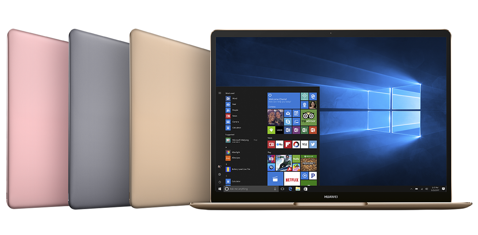 Huawei MateBooks 2017 compared: MateBook D vs E vs X