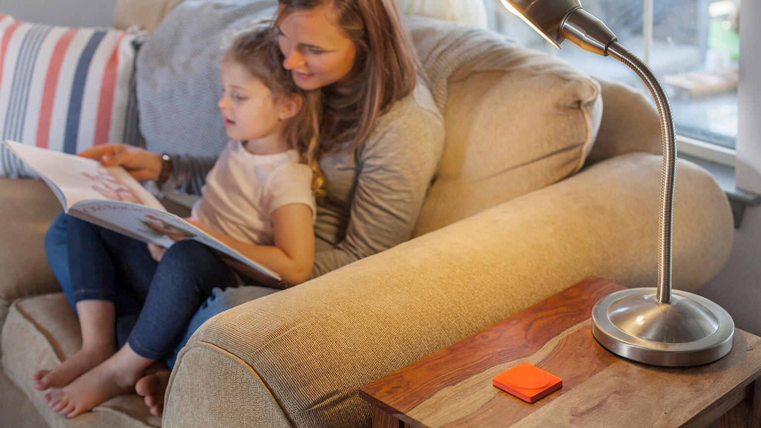 What is the Logitech POP Smart Button and how does it work with Apple HomeKit?