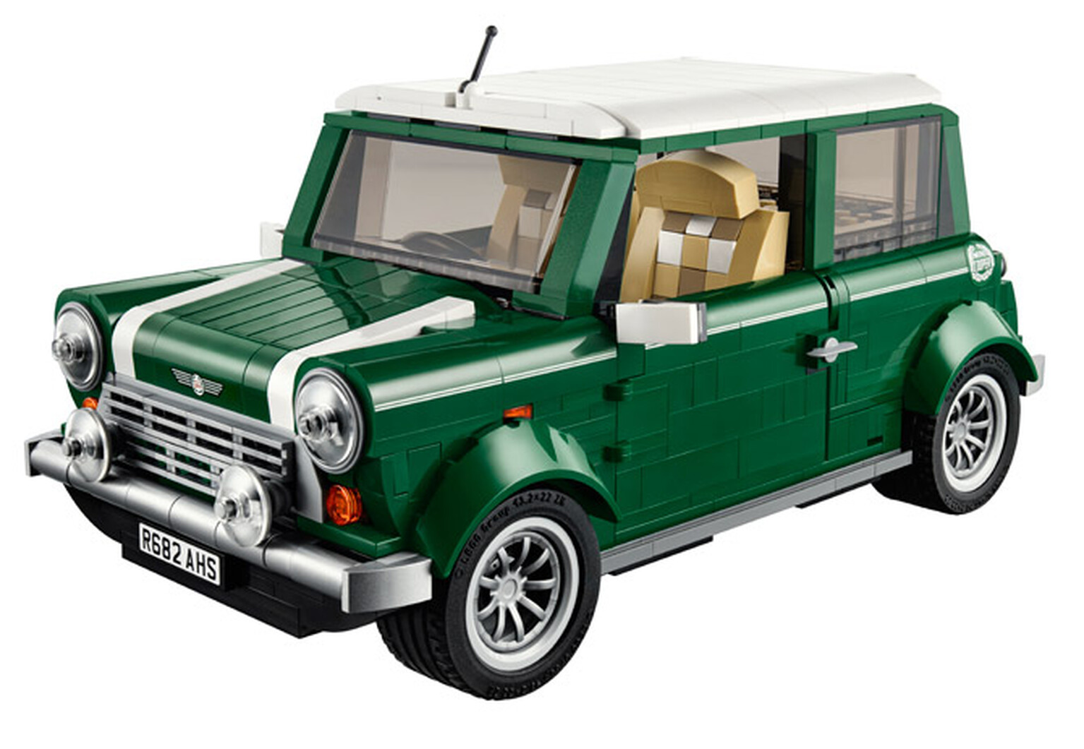 Lego Mini Cooper is 1,077 pieces of awesome