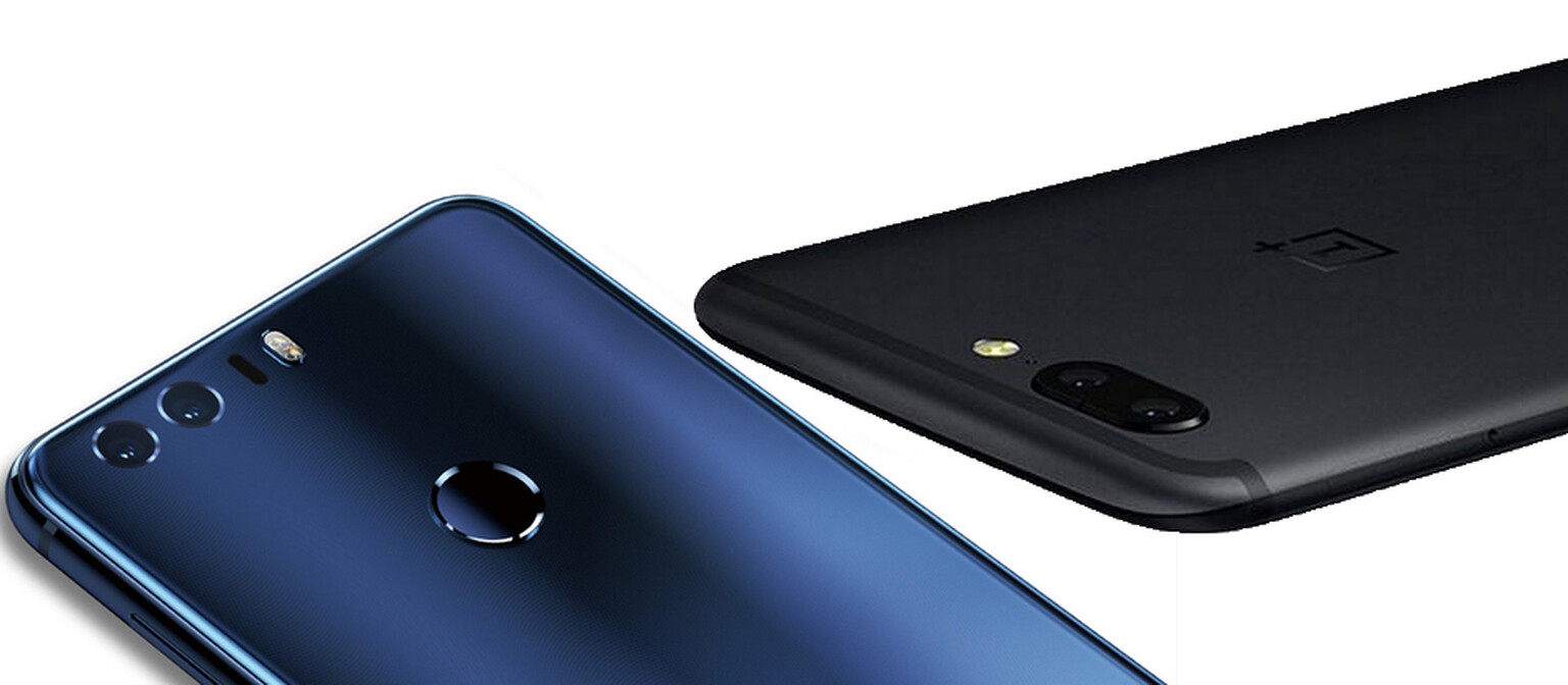 Honor 9 vs OnePlus 5: Battle of the great-value flagship phones