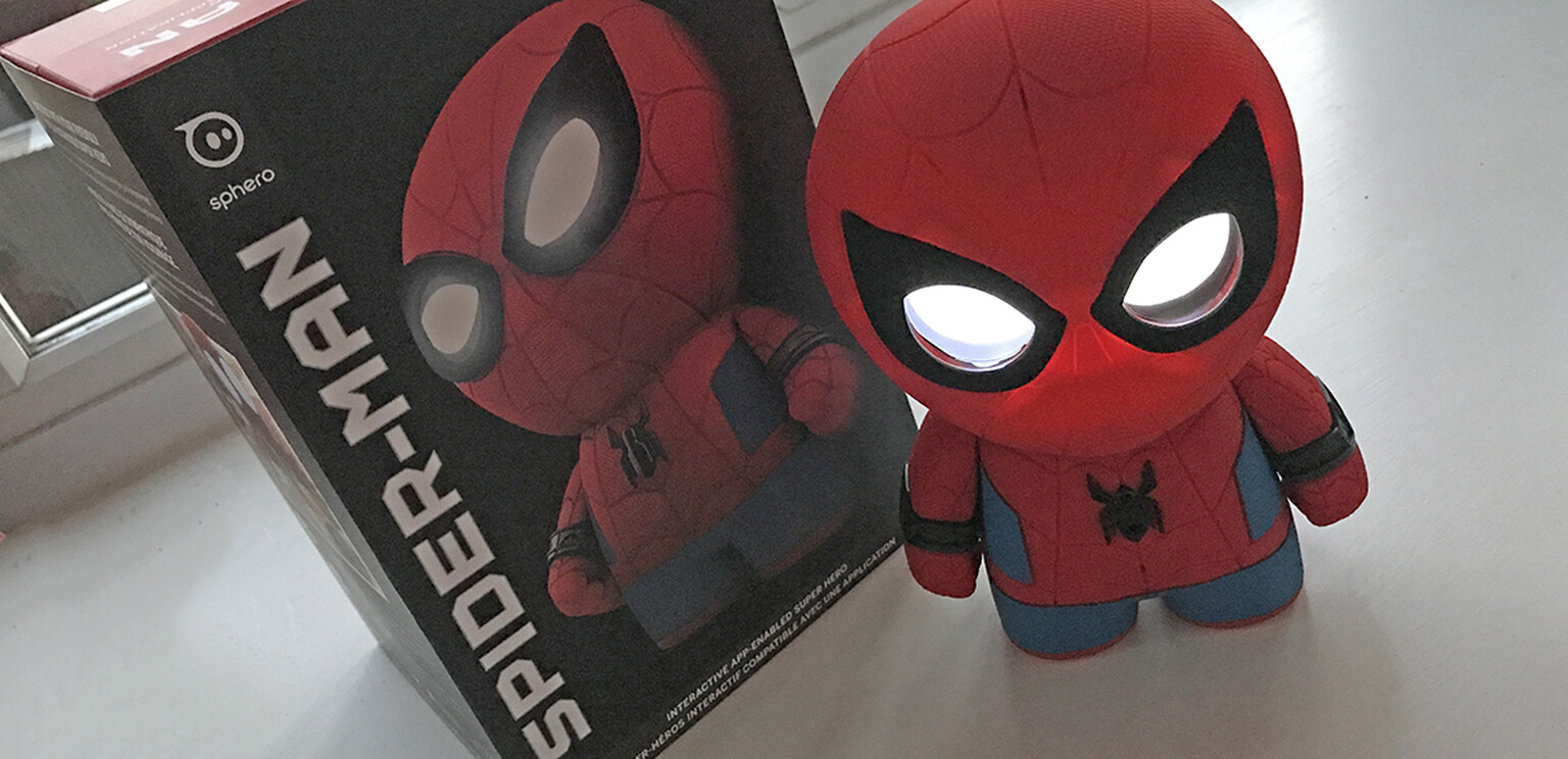 Sphero Spiderman interactive toy tour: Unboxing, setup and hands-on review