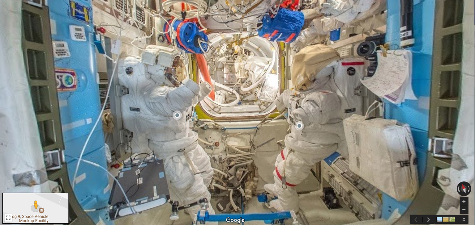 How to tour the International Space Station with Google Street View