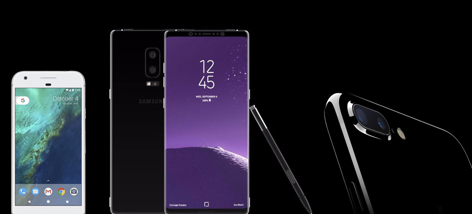 Samsung Galaxy Note 8 vs iPhone 7 Plus vs Pixel XL: Should I go Samsung, Apple or Google?