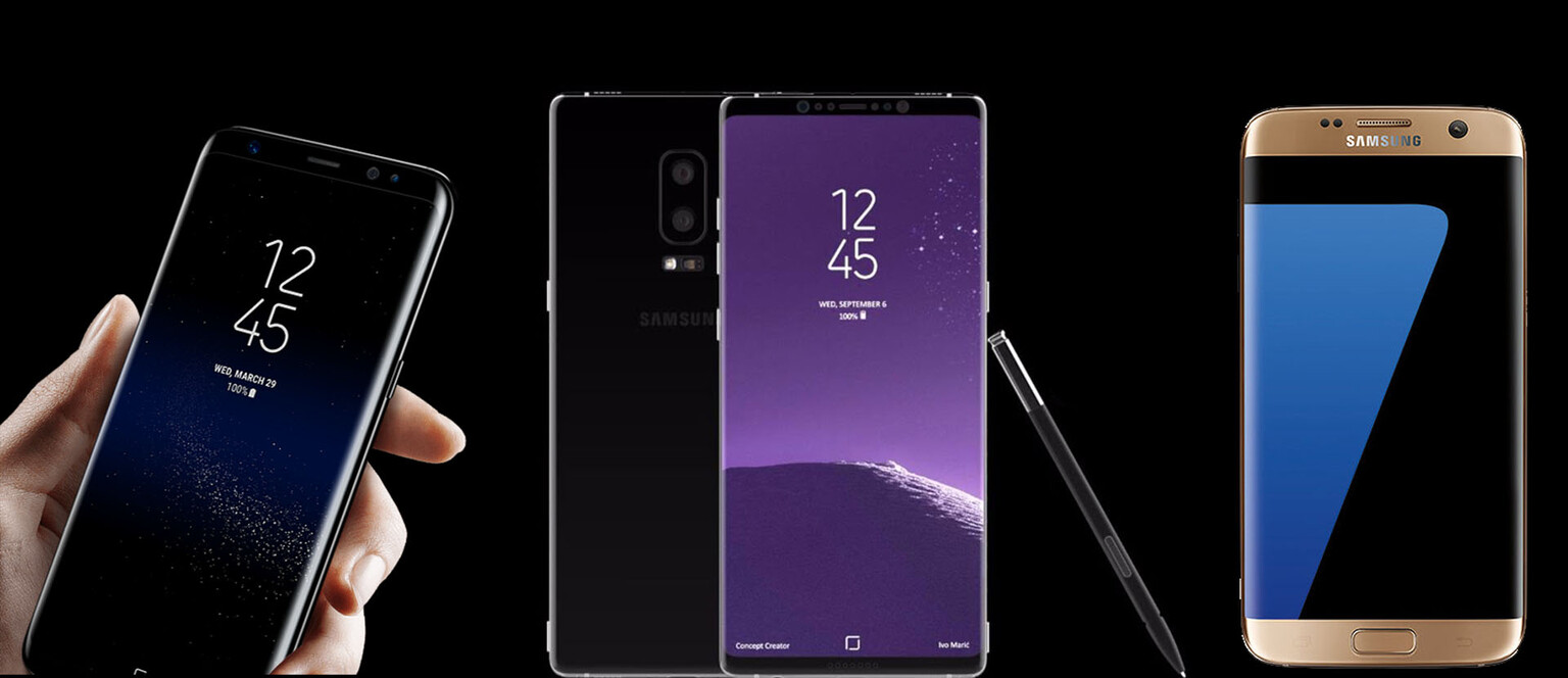 Samsung Galaxy Note 8 vs S8 vs S8 Plus vs S7 Edge: Which Galaxy phone is best for me?