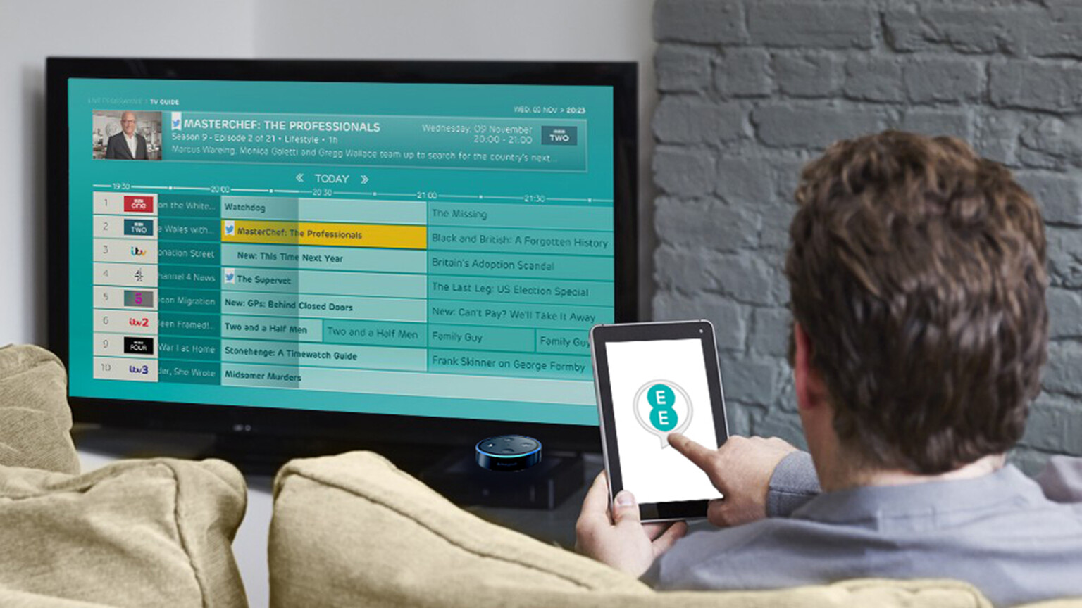 How to control EE TV with Alexa voice commands