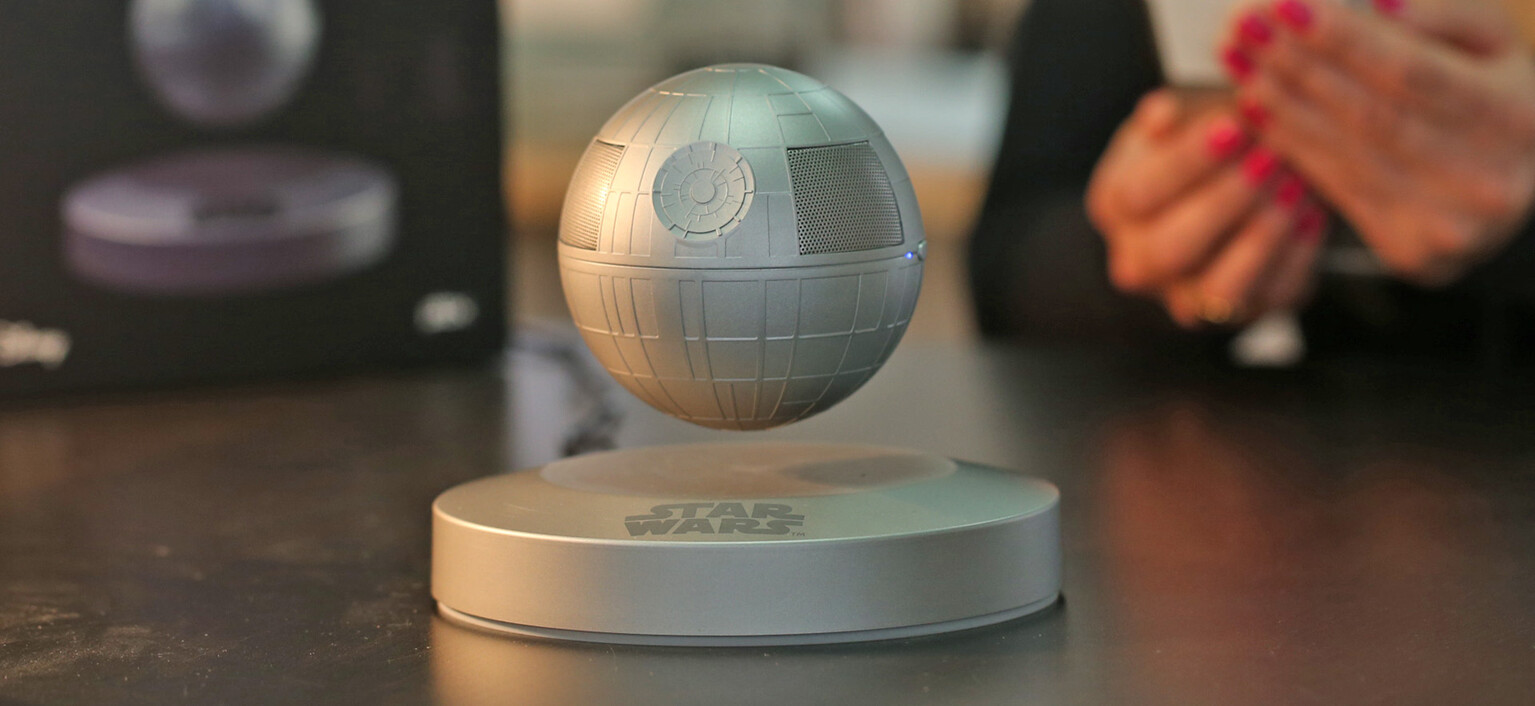 Plox Death Star Levitating Speaker Review: A floating, fully functional Bluetooth speaker!