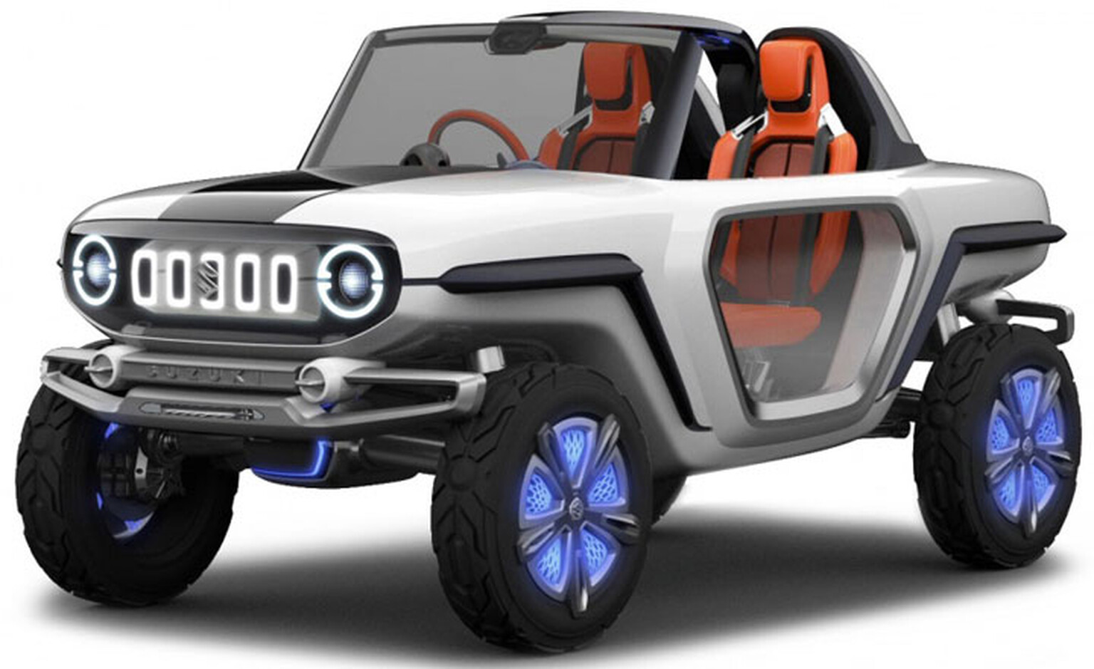 Suzuki e-Survivor concept is an electric off-roader from the future