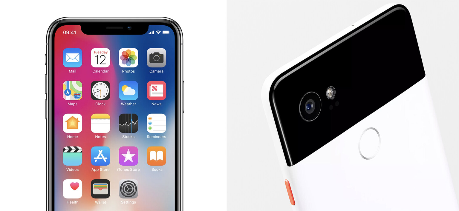 iPhone X vs Pixel 2 XL: Mega-mobile face-off
